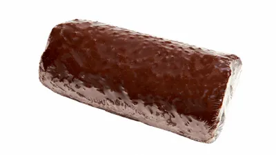 Biskupský chlebíček s polevou cukrářskou tmavou